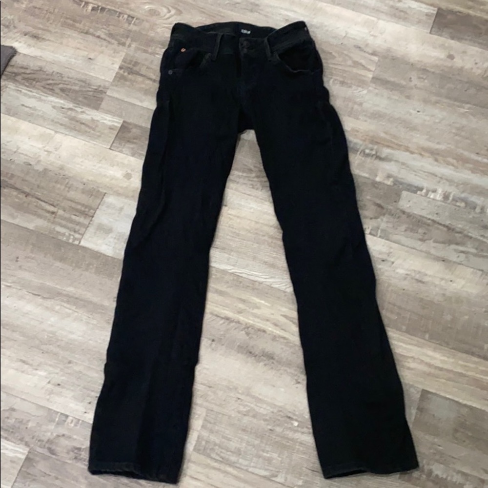 Hudson Black Beth Baby Bootcut Jeans Sz 26